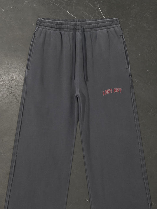 Lost Art Micro Logo Sweatpant - Brick