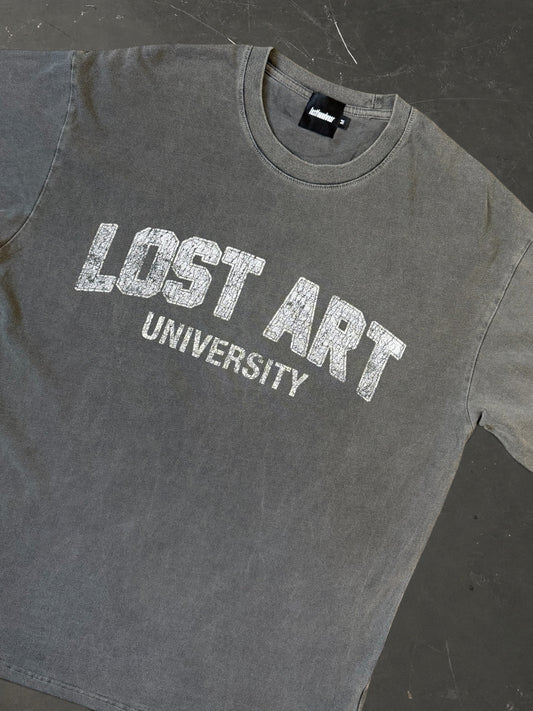 University Tee - Charcoal