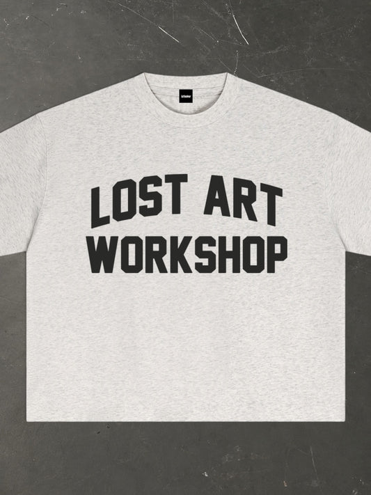 Lost Art Workshop Tee - B Oat