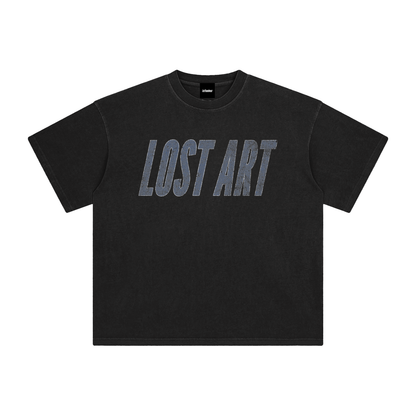 Lost Art Tee - Black / Blue