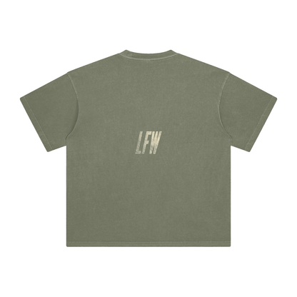 No. 24 Tee - Dust Olive