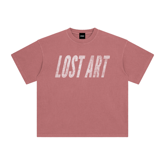 Lost Art Tee - Dust Red