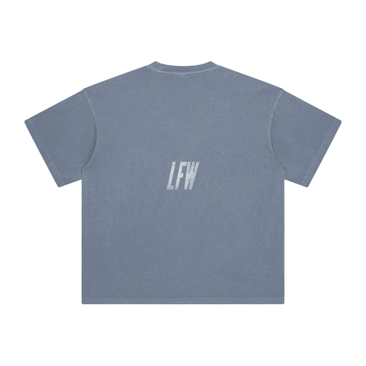 Lost Art Tee - Slate Blue