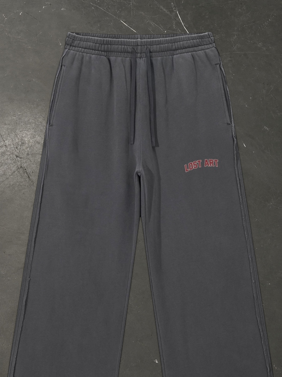 Lost Art Micro Logo Sweatpant - Brick