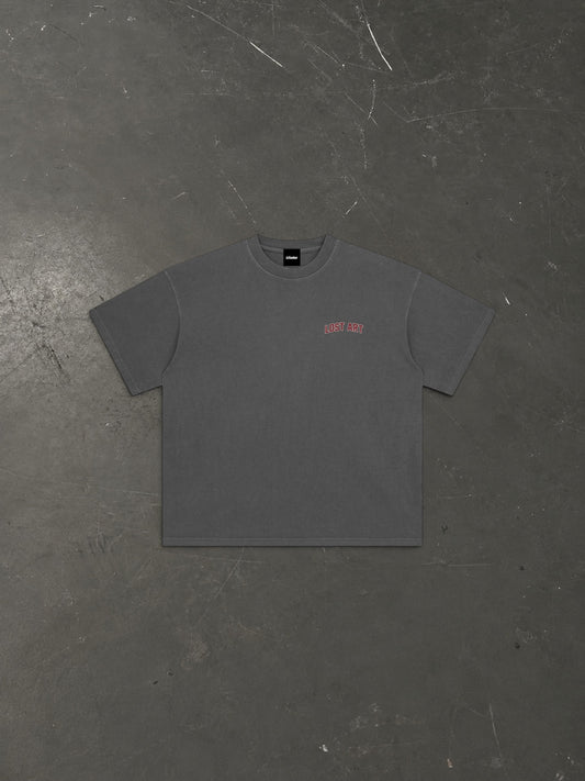 Lost Art Micro Logo Tee - Brick