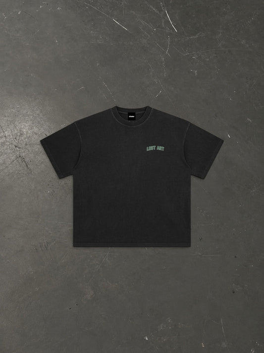 Lost Art Micro Logo Tee - Moss