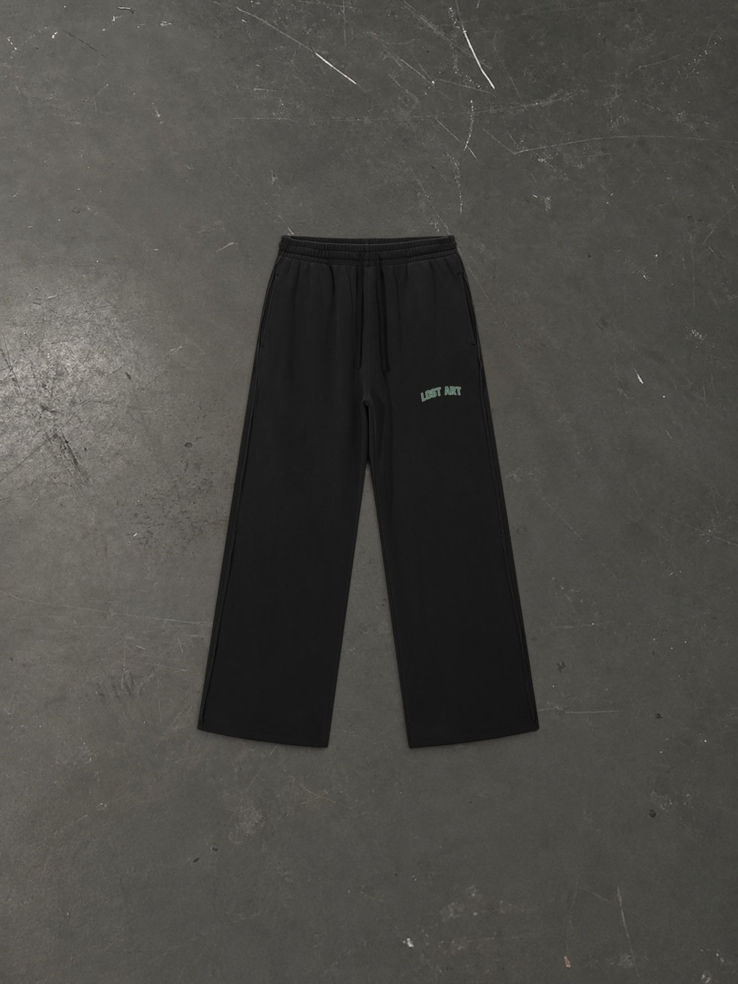Lost Art Micro Logo Sweatpant - Moss