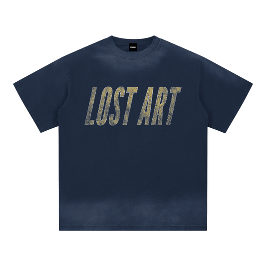 Lost Art Tee - Navy