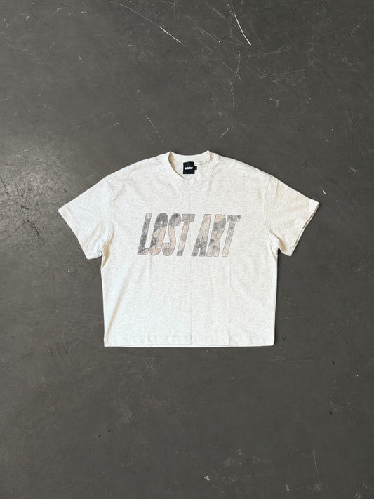Lost Art Tee - Oat Camo