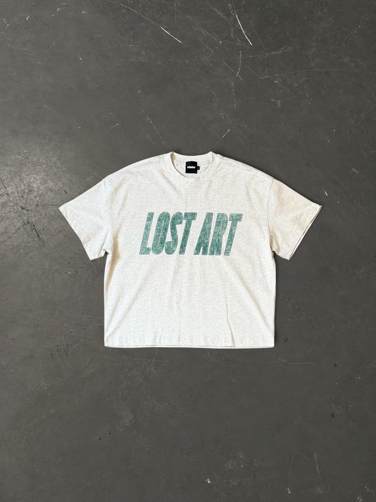 Lost Art Tee - Oat Green