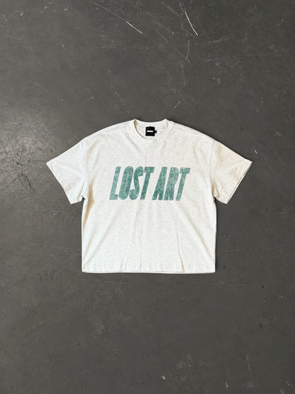 Lost Art Tee - Oat Green