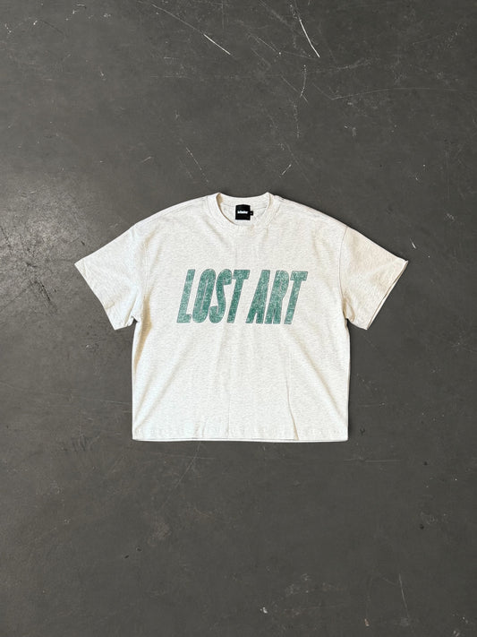 Lost Art Tee - Oat Green