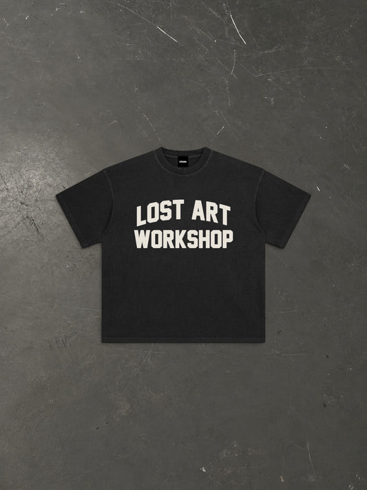 Lost Art Workshop Tee - Black