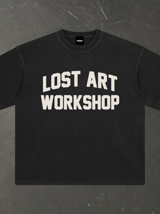 Lost Art Workshop Tee - Black