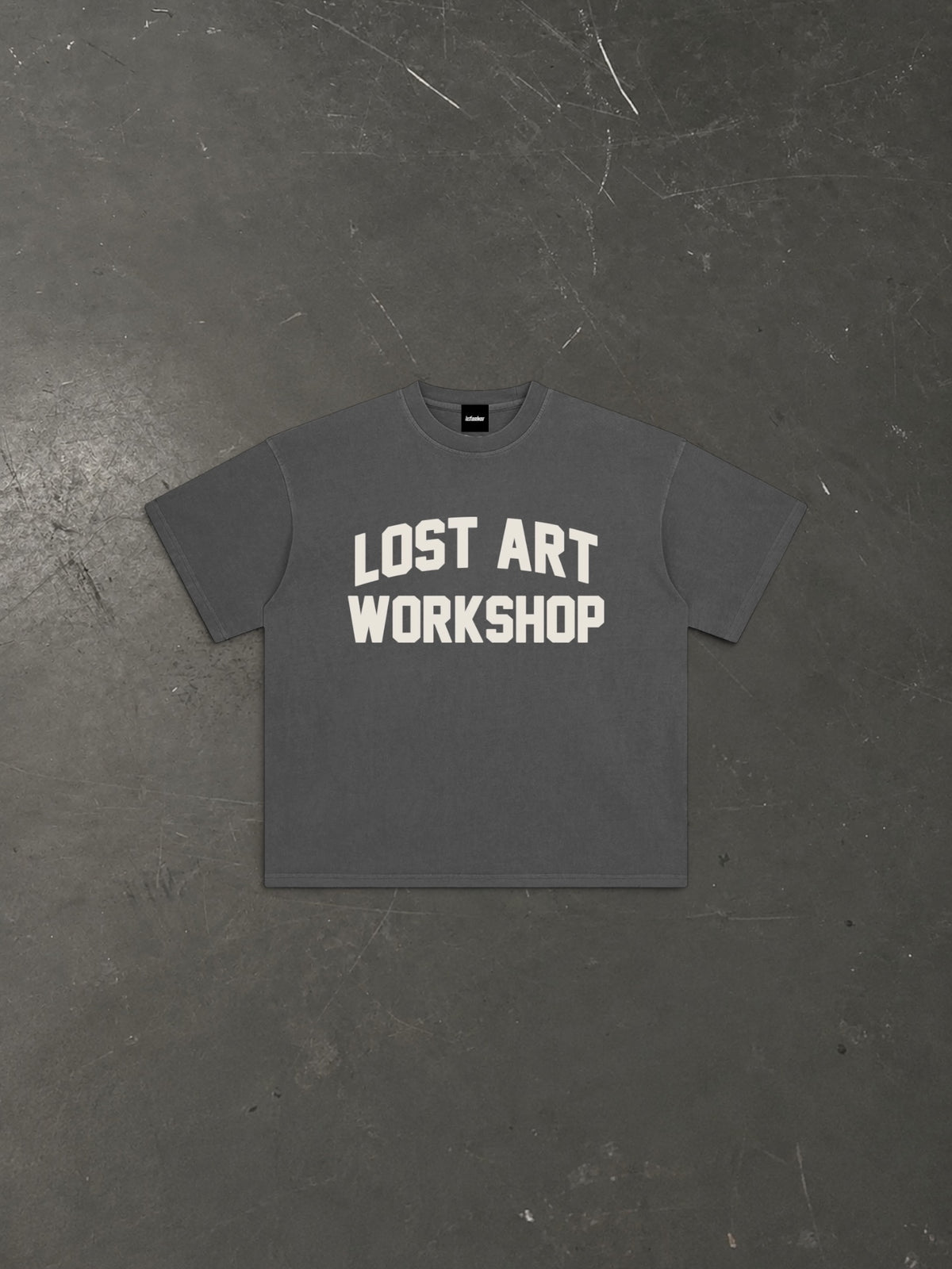 Lost Art Workshop Tee - Gray