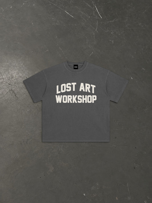 Lost Art Workshop Tee - Gray