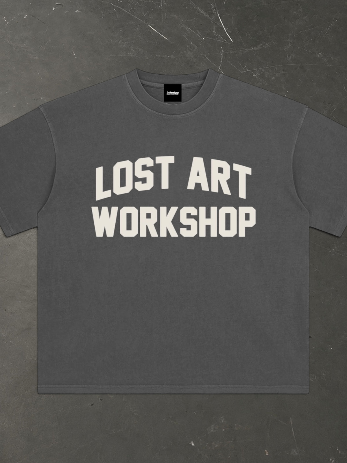 Lost Art Workshop Tee - Gray