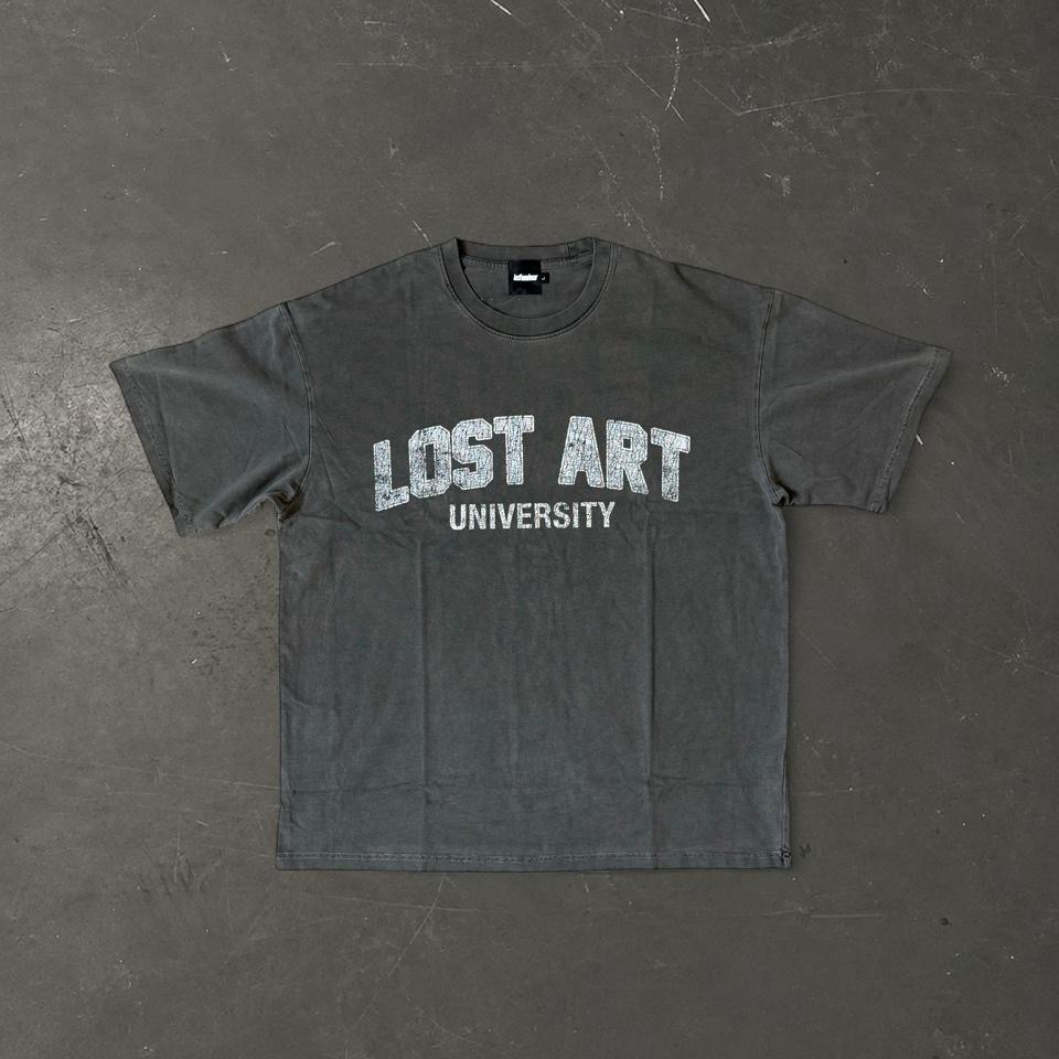 University Tee - Charcoal