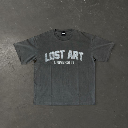 University Tee - Charcoal