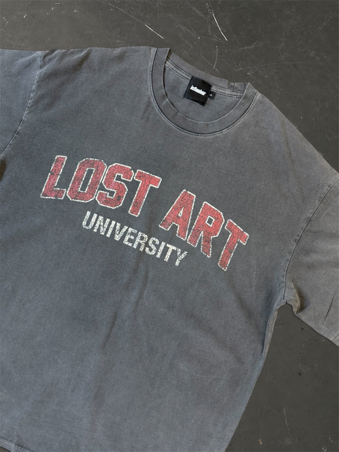 University Tee - Coal