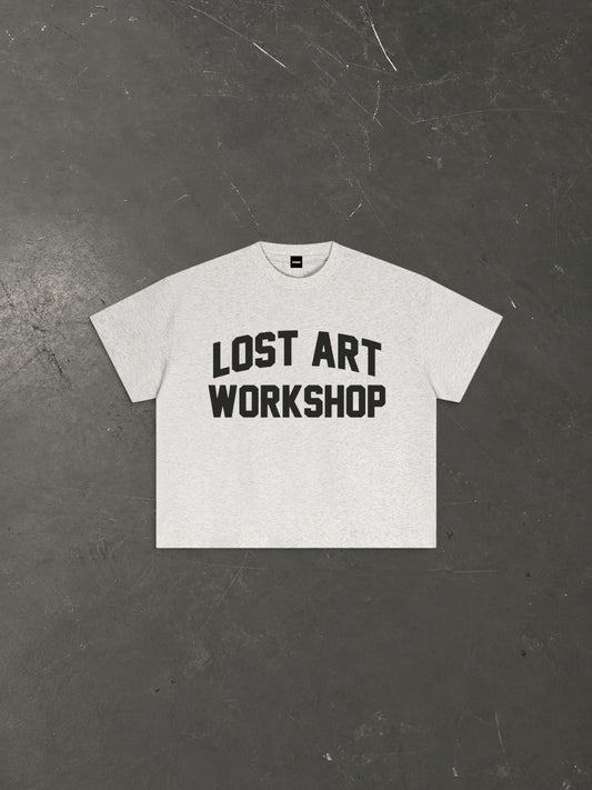 Lost Art Workshop Tee - B Oat
