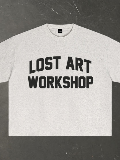 Lost Art Workshop Tee - B Oat