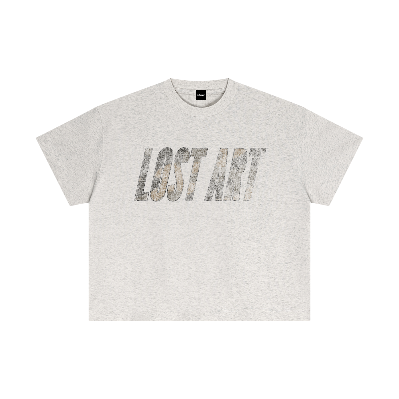 Lost Art Tee - Oat Camo