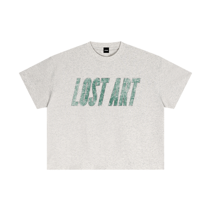Lost Art Tee - Oat Green