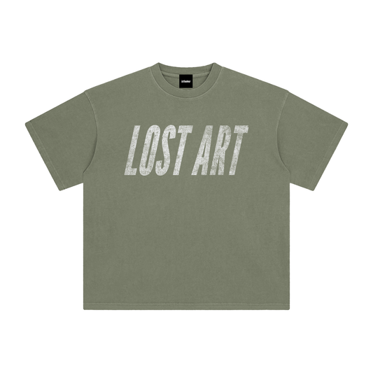 Lost Art Tee - Dust Olive